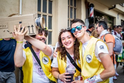 Las Bailas, como siempre junto al Duero, el último día de las fiestas de San Juan.