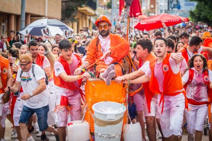 Las Bailas, como siempre junto al Duero, el último día de las fiestas de San Juan.