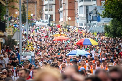 Las Bailas, como siempre junto al Duero, el último día de las fiestas de San Juan.