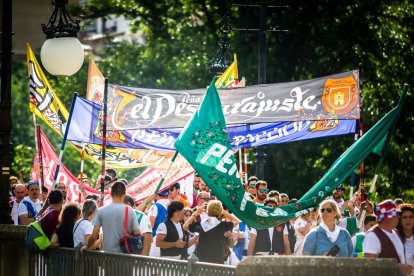 Las Bailas, como siempre junto al Duero, el último día de las fiestas de San Juan.