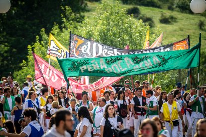 Las Bailas, como siempre junto al Duero, el último día de las fiestas de San Juan.