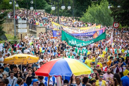 Las Bailas, como siempre junto al Duero, el último día de las fiestas de San Juan.