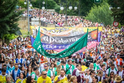 Las Bailas, como siempre junto al Duero, el último día de las fiestas de San Juan.