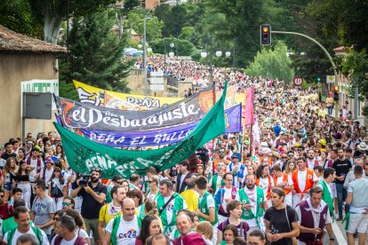 Las Bailas, como siempre junto al Duero, el último día de las fiestas de San Juan.