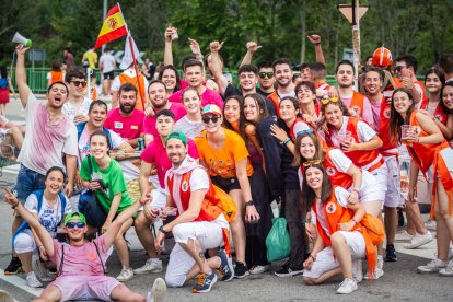 Las Bailas, como siempre junto al Duero, el último día de las fiestas de San Juan.