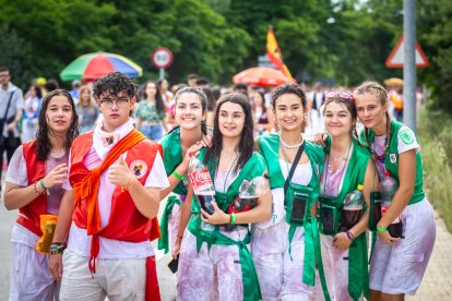 Las Bailas, como siempre junto al Duero, el último día de las fiestas de San Juan.