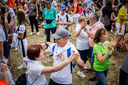 Las Bailas, como siempre junto al Duero, el último día de las fiestas de San Juan.