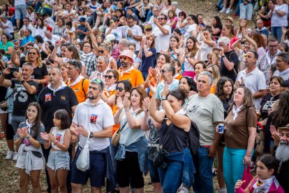 Las Bailas, como siempre junto al Duero, el último día de las fiestas de San Juan.