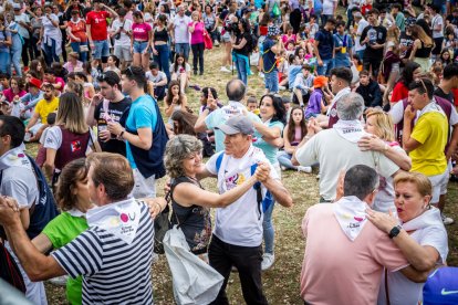 Las Bailas, como siempre junto al Duero, el último día de las fiestas de San Juan.