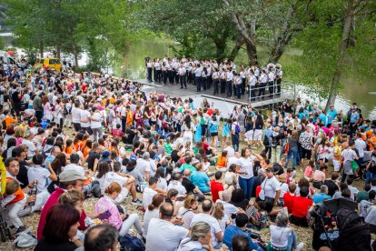 Las Bailas, como siempre junto al Duero, el último día de las fiestas de San Juan.