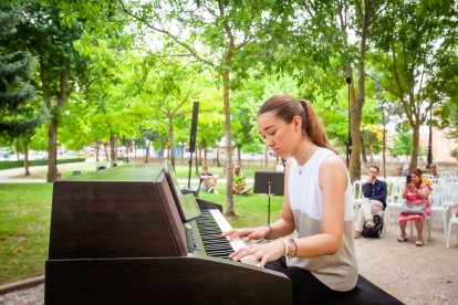 Ciclo Piano en los barrios en el Parque de Santa Bárbara