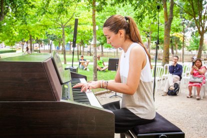 Ciclo Piano en los barrios en el Parque de Santa Bárbara