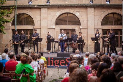 El Ensemble de saxofones JOSAX en el Festival Soria Clásica