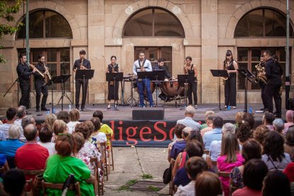 El Ensemble de saxofones JOSAX en el Festival Soria Clásica