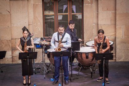 El Ensemble de saxofones JOSAX en el Festival Soria Clásica