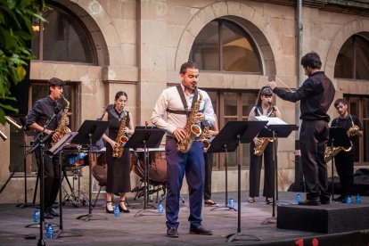 El Ensemble de saxofones JOSAX en el Festival Soria Clásica
