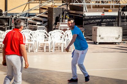 Fiestas de Osma con pelota a mano y juegos populares