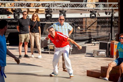 Fiestas de Osma con pelota a mano y juegos populares
