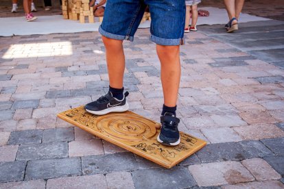 Fiestas de Osma con pelota a mano y juegos populares