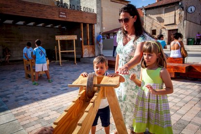 Fiestas de Osma con pelota a mano y juegos populares