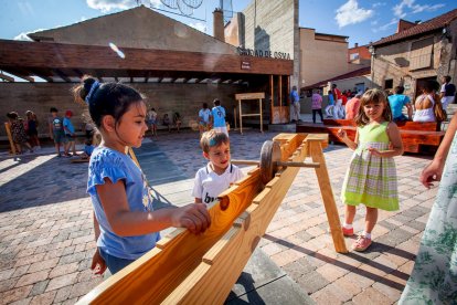 Fiestas de Osma con pelota a mano y juegos populares