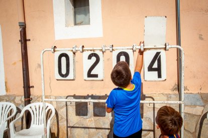 Fiestas de Osma con pelota a mano y juegos populares