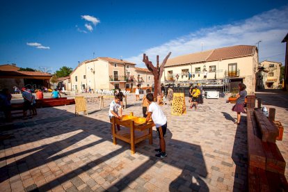 Fiestas de Osma con pelota a mano y juegos populares