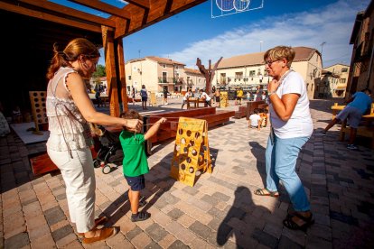 Fiestas de Osma con pelota a mano y juegos populares