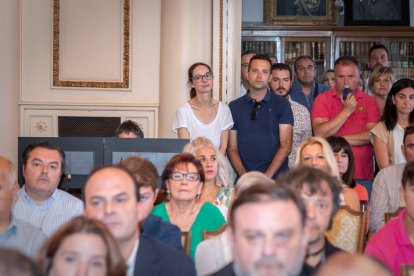 Pleno de constitución de la Diputación de Soria.