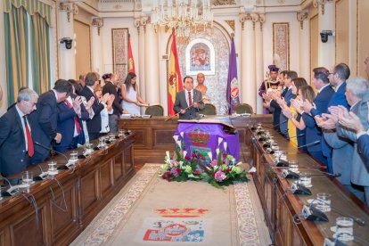 Pleno de constitución de la Diputación de Soria.