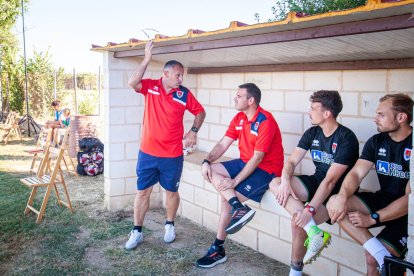El CD Numancia empata en Quintana contra el Deportivo Aragón