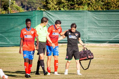 El CD Numancia empata en Quintana contra el Deportivo Aragón