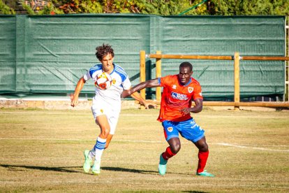 El CD Numancia empata en Quintana contra el Deportivo Aragón
