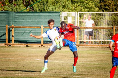 El CD Numancia empata en Quintana contra el Deportivo Aragón