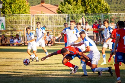 El CD Numancia empata en Quintana contra el Deportivo Aragón
