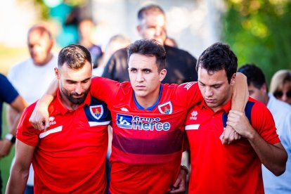 El CD Numancia empata en Quintana contra el Deportivo Aragón