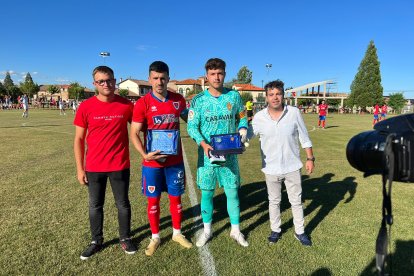 El CD Numancia empata en Quintana contra el Deportivo Aragón