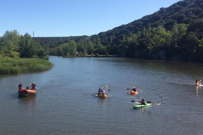 Travesía Soria - Los Rábanos en piragua