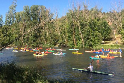 Travesía Soria - Los Rábanos en piragua