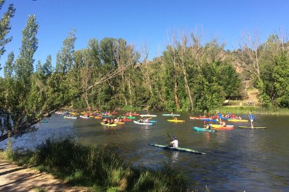 Travesía Soria - Los Rábanos en piragua