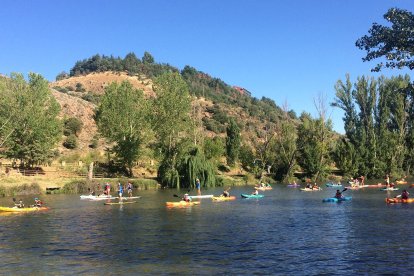 Travesía Soria - Los Rábanos en piragua