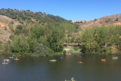 Travesía Soria - Los Rábanos en piragua
