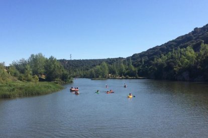 Travesía Soria - Los Rábanos en piragua