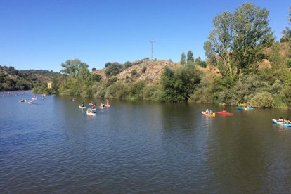 Travesía Soria - Los Rábanos en piragua