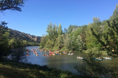 Travesía Soria - Los Rábanos en piragua