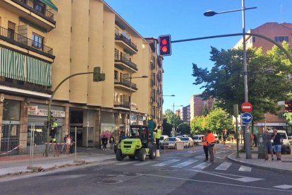 Reordenación del tráfico en el centro de Soria