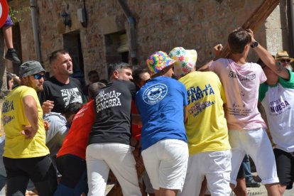 Pingada del Mayo en Vinuesa para iniciar las fiestas de 2023.