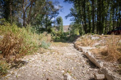 Imagenes del río Linares en el municipio sampedrano.