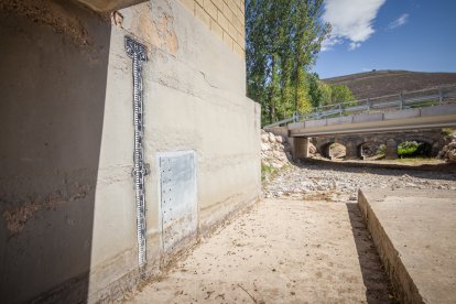 Imagenes del río Linares en el municipio sampedrano.
