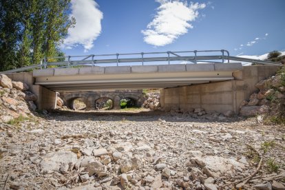 Imagenes del río Linares en el municipio sampedrano.